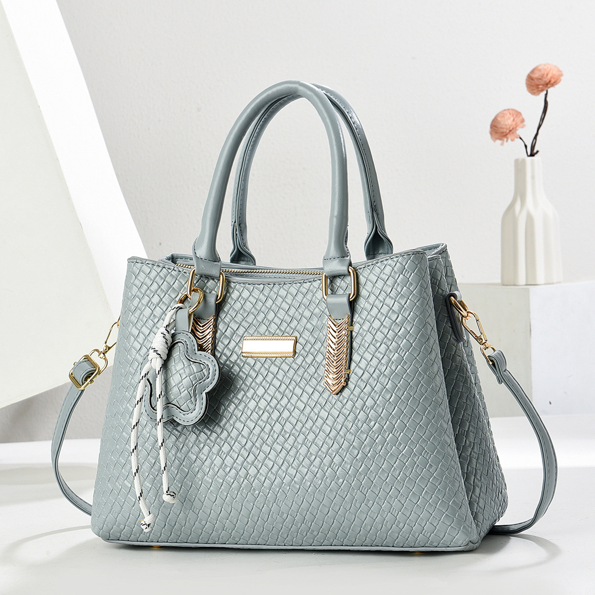 Bolso de mujer 2025 nuevo bolso de hombro de moda simple urbano bolso simple de mujer bolso de mensajero de gran capacidad image 8