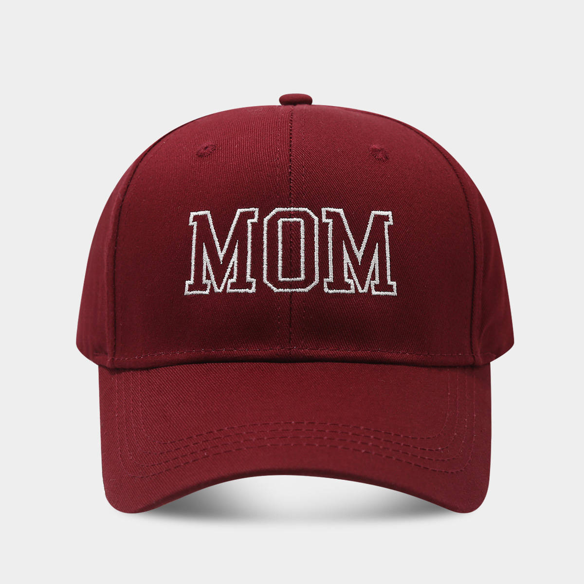 Amazon Venta caliente lavado algodón papá mamá gorra de béisbol bordada vintage deportes casual enarboló marea sombrero para el sol