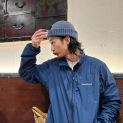 跨境原单mon*tbell 秋款款户外通勤运动休闲防风教练夹克三色情侣