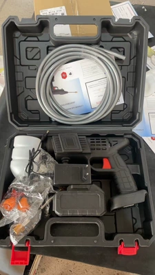Portable car washer Cleaning Lithium Battery Car Brushing - ten-sections-one-electricity-one-plastic-box