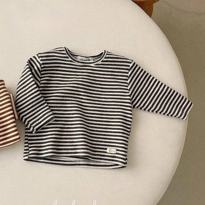 Invierno infantil camiseta de camiseta de camiseta