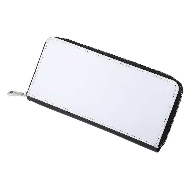 Suministro directo de fábrica de transferencia térmica sublimación cartera de las mujeres bolsa de cremallera bolsa de Certificado de gran capacidad