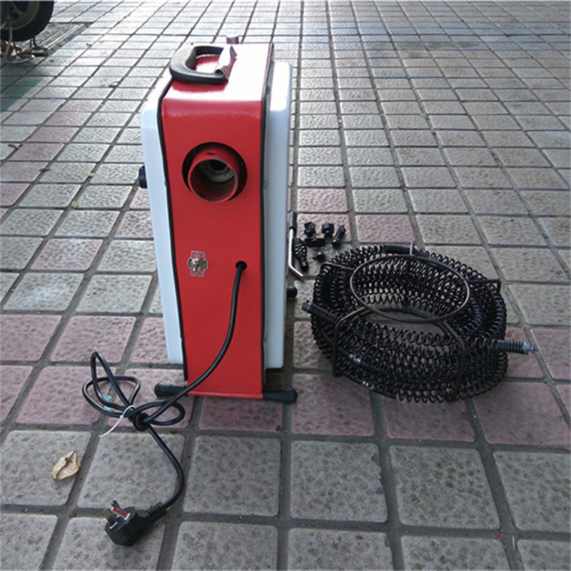 GQ100自动管道清洗机管道通渠机厕 所马桶疏通工具