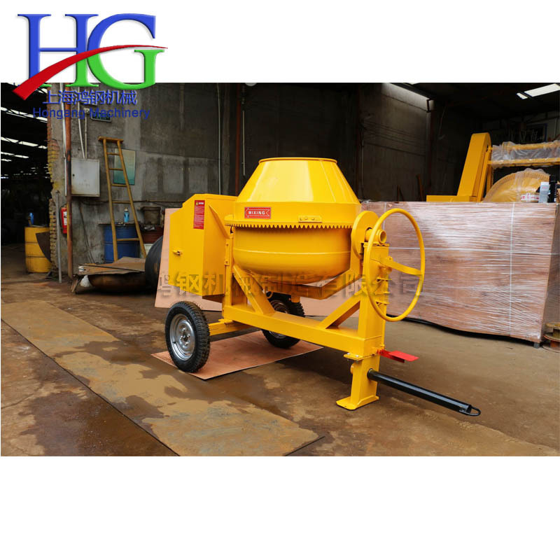 柴油汽油半干混凝土搅拌机 中小型砂浆出料机 建筑工程混合设备