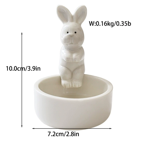 19# rabbit candle holder