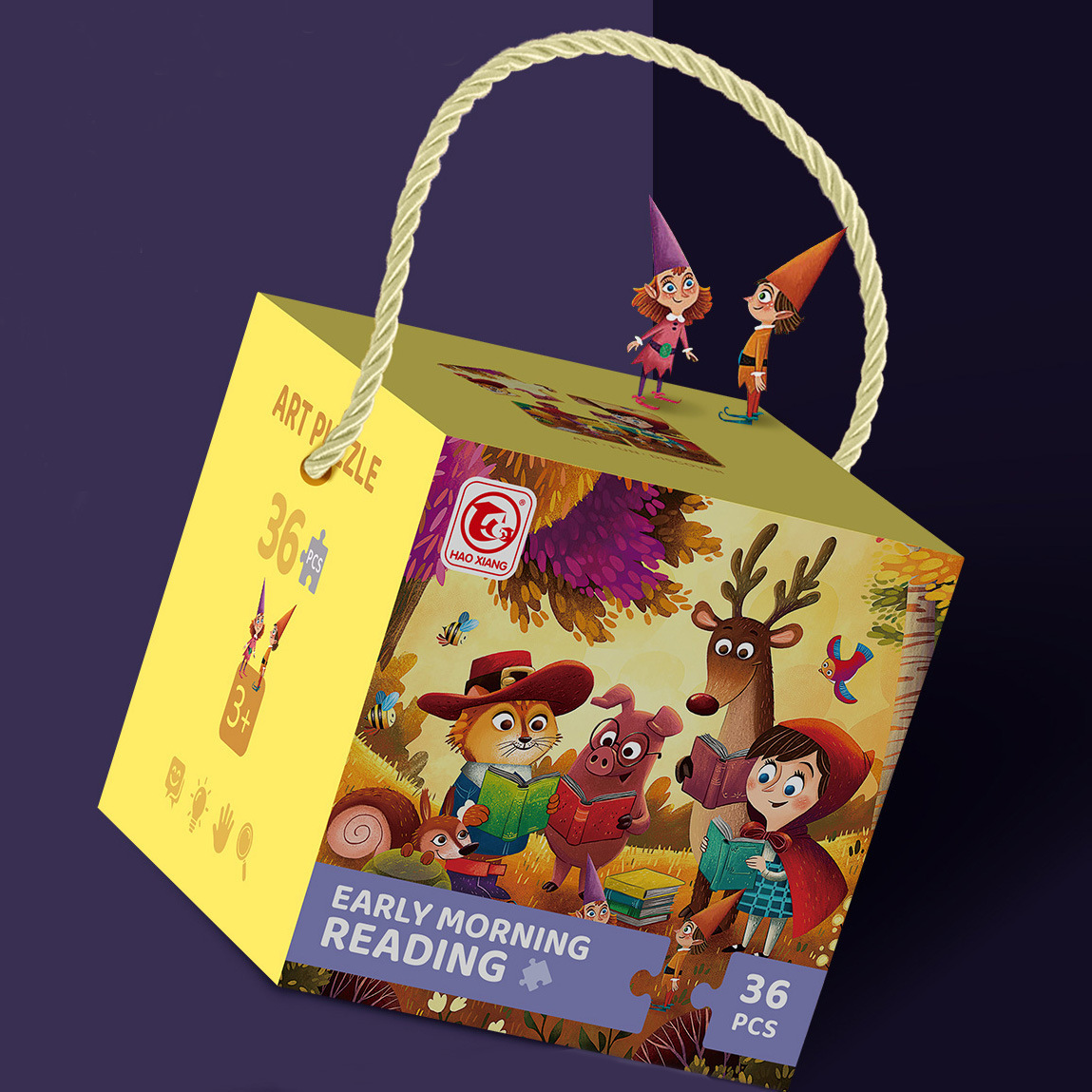 Rompecabezas infantil juego de rompecabezas de educación temprana 5-6 años Jurásico mundo animal divertido papel ejercicio cognitivo