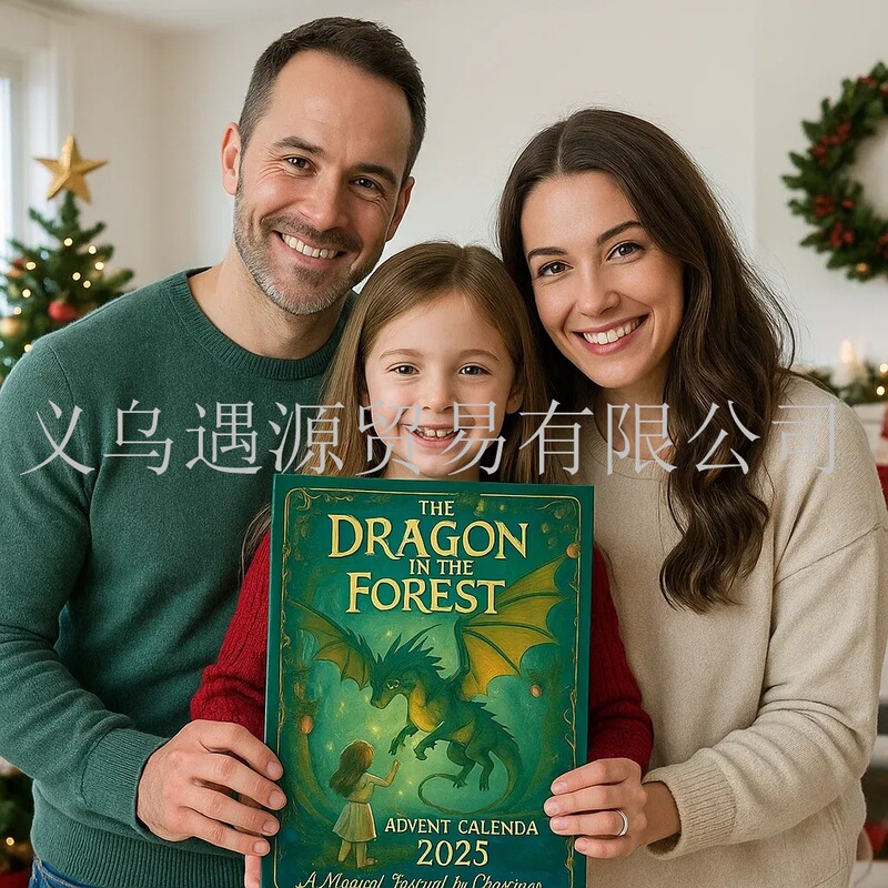 新品Advent Calendar 2025《森林之龙》降临节日历，圣诞节礼物|undefined