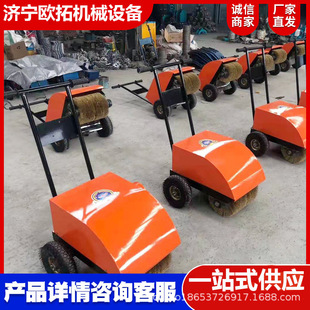 Hand-push derusting machine wheel ship electric deck derusting machine steel plate oxide layer derusting grinding equipment