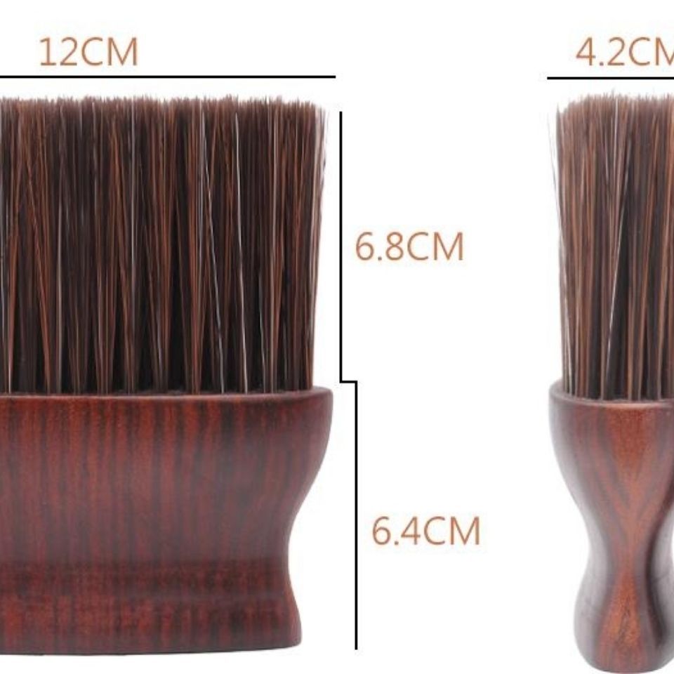 发廊美发工具木圆滚卷梳斜纹猪鬃毛梳防静电发型师造型梳批发