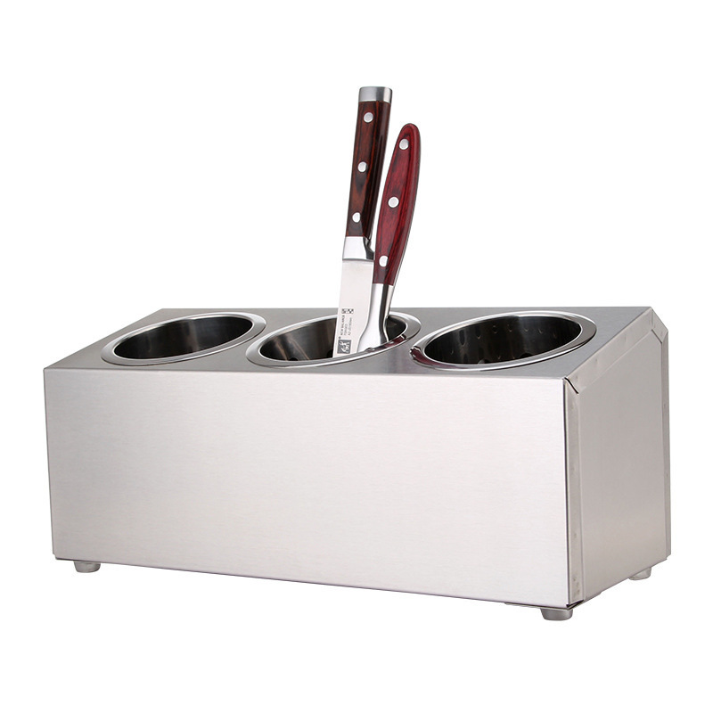 Caja de cuchillo y tenedor de acero inoxidable grueso cuchillo y tenedor cuchillo