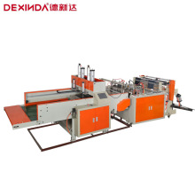 450型双通道背心袋制袋机 超市购物袋机器 降解马甲袋生产线