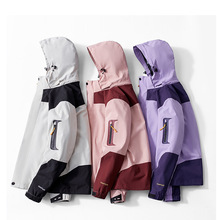 冲锋衣男潮牌三合一可拆卸两件套秋冬季加厚防风户外运动登山服女