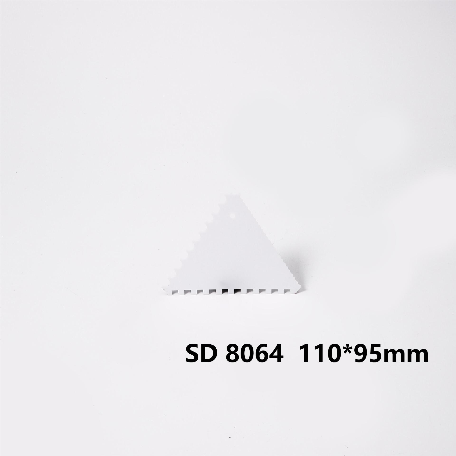 Suministro directo de fábrica crema raspador de pasta de plástico para hornear raspador de corte raspador de pastel herramienta de decoración