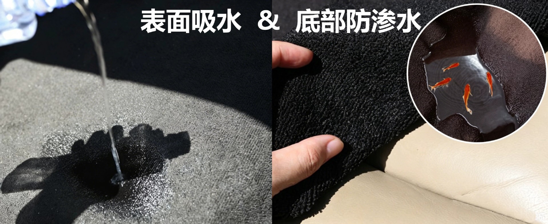 Cross-border, universal car seat covers for export, waterproof and non-slip, suitable for sports cars, skin-friendly, quick-drying, and ideal for outdoor use
