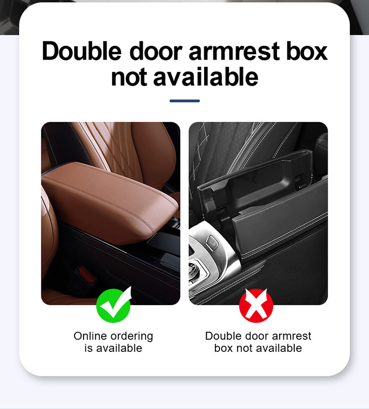 Car armrest box storage box storage box tissue box car middle storage high-grade multi-functional water cup holder cross-border