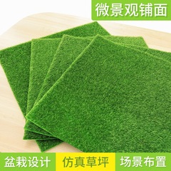 模擬芝生苔人工草偽苔多肉植物マイクロ風景 diy 装飾材料植毛芝生苔