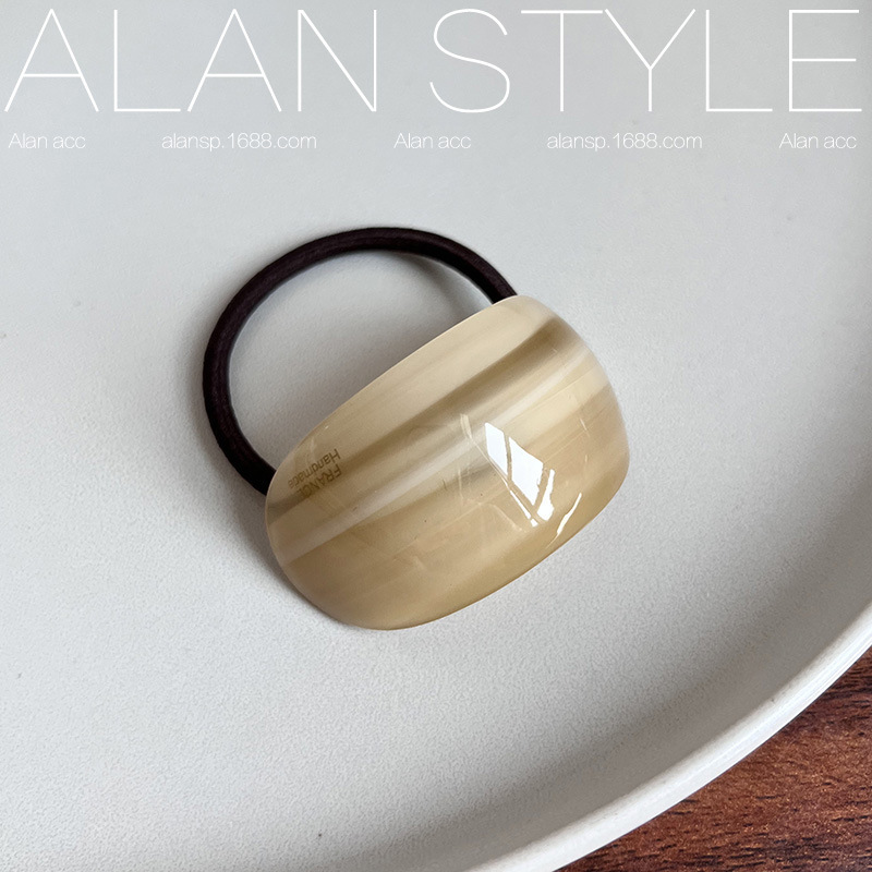 Corea del Sur Oval acetato banda para el cabello ins Internet celebridad moda pelo cuerda banda de goma Cola de caballo bola cabeza temperamento cabeza cuerda cabeza anillo