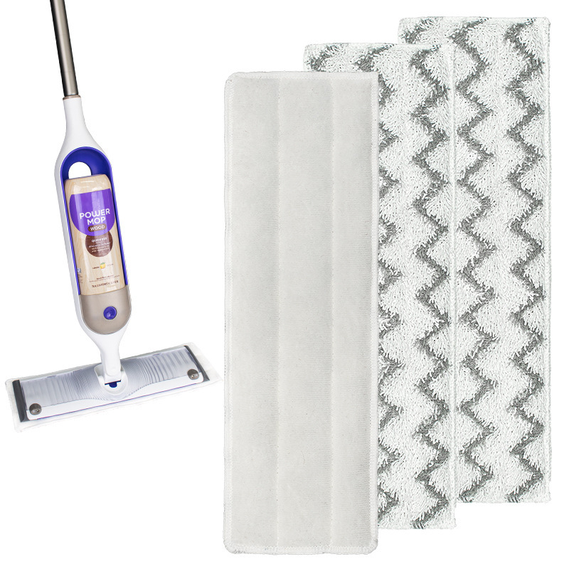 Suitable for Swiffer PowerMop Microfiber mop pad wet and dry dual-use sticky mop replacement pad Suitable for Swiffer PowerMop Microfiber mop pad wet and dry dual-use sticky mop replacement pad