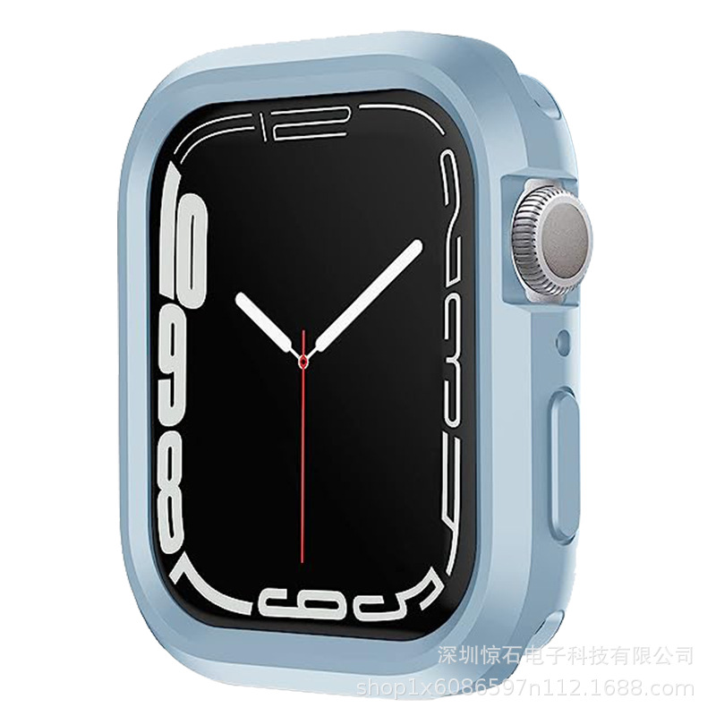 Carcasa blanda TPU para Apple Smart Watch iwatch456789 caja de reloj proceso esmerilado caja protectora al por mayor
