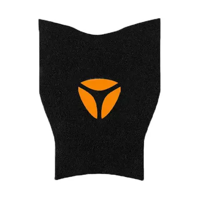 Pads Battery Car Foot Pads | Electric vehicle foot mat - black-yadi-logo-exclusively-for-auman