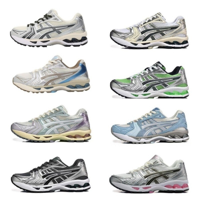 Putian Foreign Trade Asics Gel-Kayano 14 Unisex K14 Running Shoes Low-Top Retro Casual Sports Running Shoes