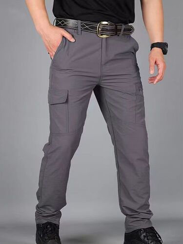 Cross-border factory supply tactical pants for men, summer quick-drying pants, nylon work pants, sporty lightweight
