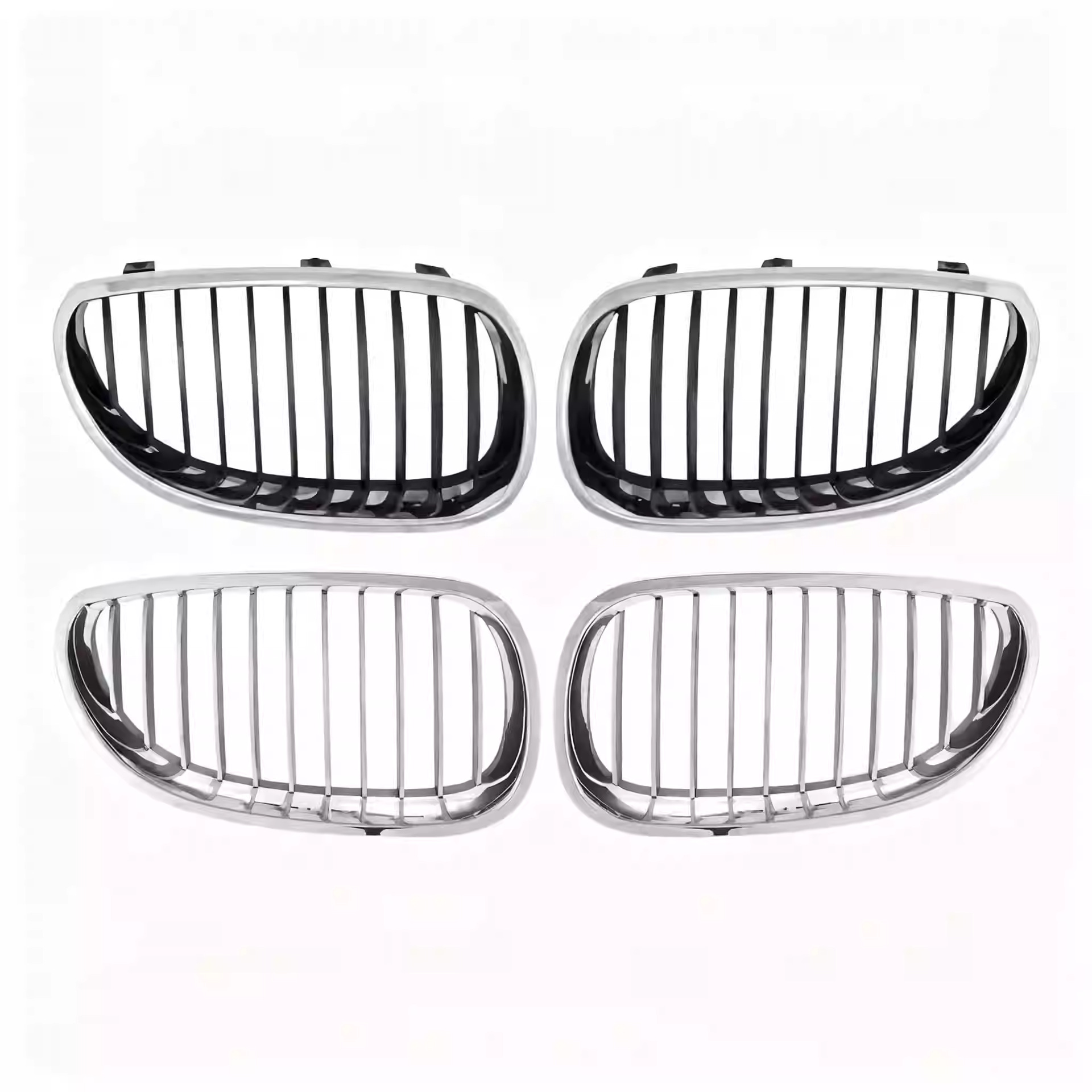 Applicable to 04-10 Bmw 5 Series E60 Front Grille 520 Front Face 523 Grille 525 Grille 530 Ventilation Grille