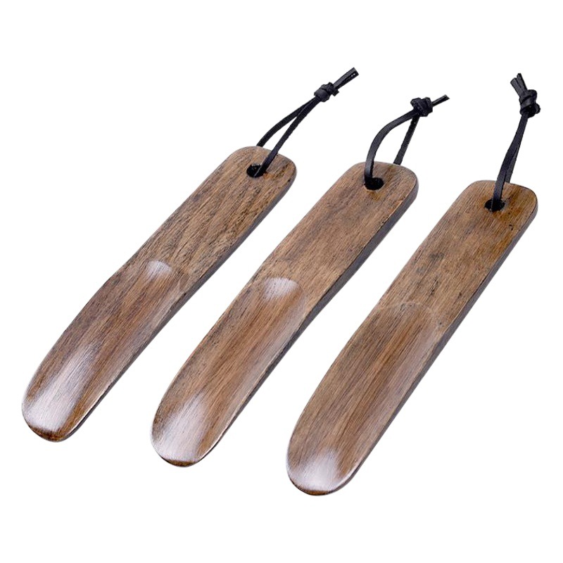 Suministro de madera pequeño extractor de zapatos 20cm de largo extractor de zapatos zapato dispositivo de uso exquisito durable hotel suministros