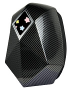 Mochila impermeable al aire libre de la motocicleta LED luminosa Bluetooth Mochila de ciclismo DIY para hombres y mujeres