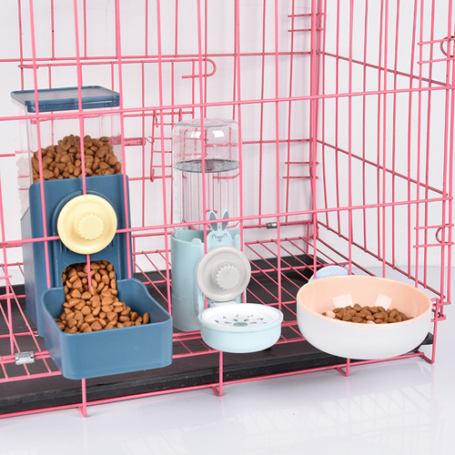 Pet supplies cross-border hamster water feeder cat and rabbit water dispenser drinking bowl hanging cage type automatic drinking water