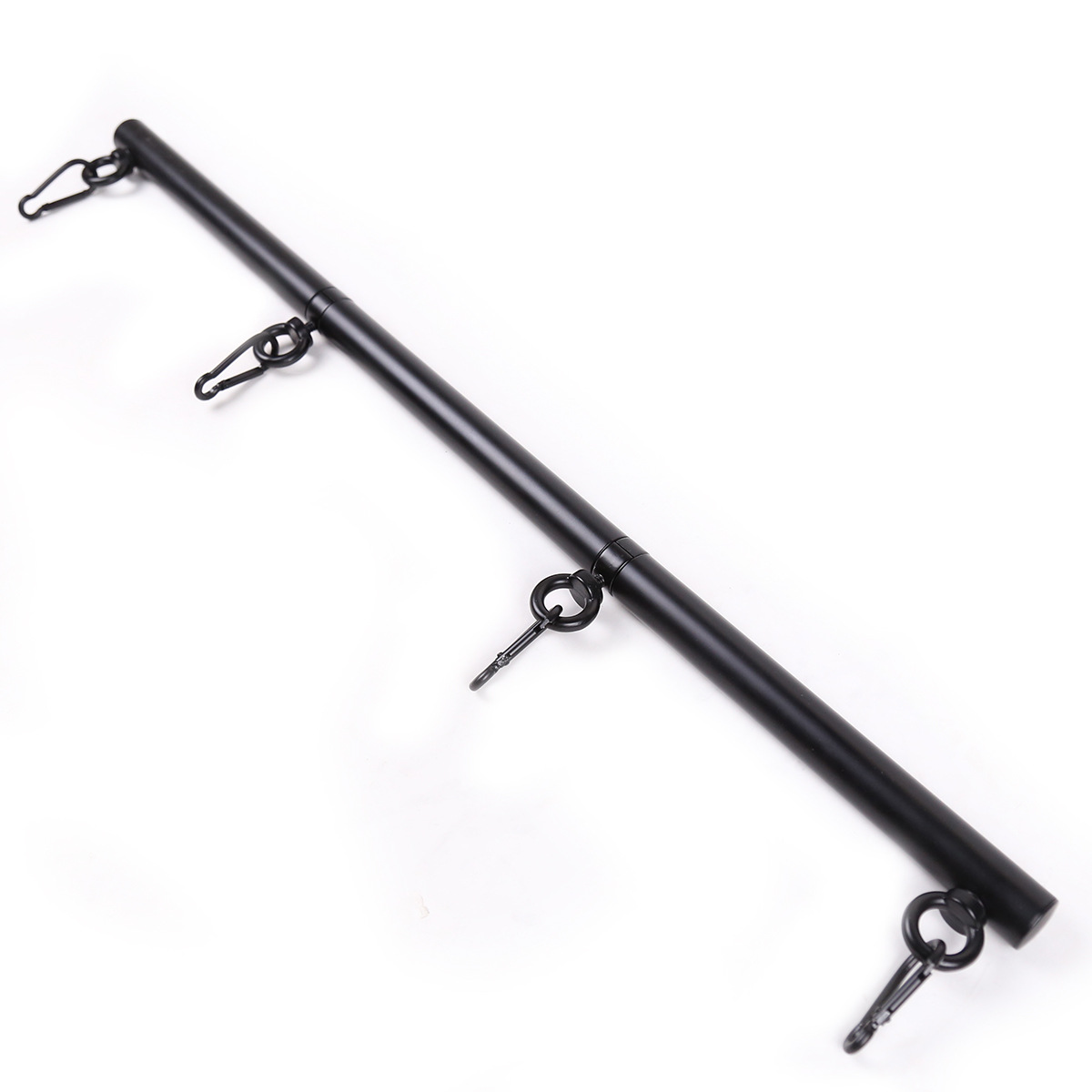 Productos para adultos, divertidos ataduras de tubo de acero inoxidable, accesorios desmontables negros para manos y pies, juguetes de sujeción SMP. image 6