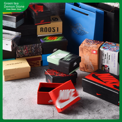 AJ Mini Sneaker Model Box, Gift for Classmates, Instagram Personal Gift, Trendy Toy, Small Shoe Box, Shoe Wall Desk Accessory