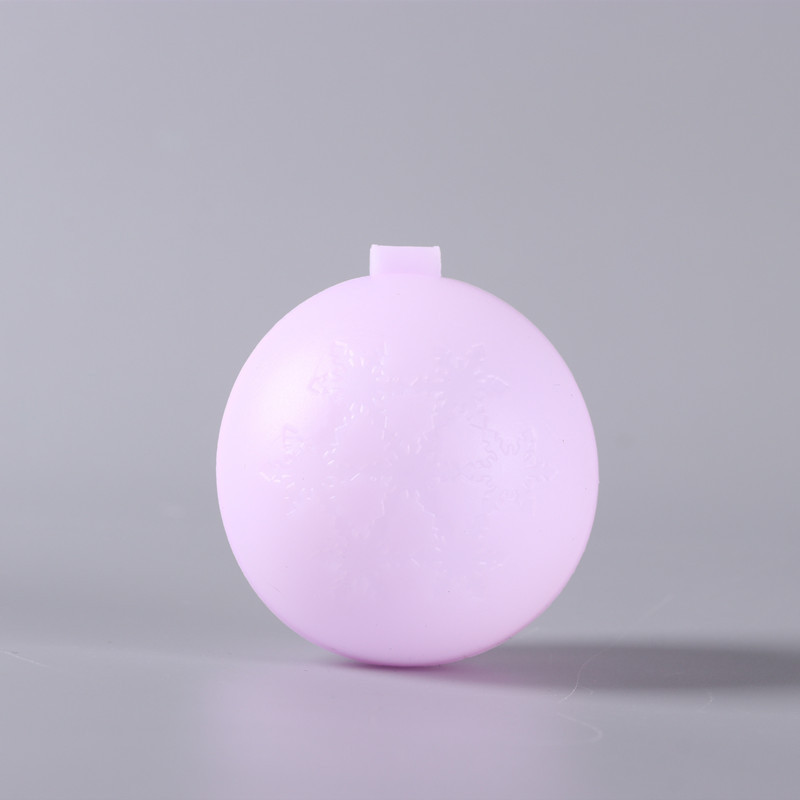 Púrpura (globe de agua de silicona)