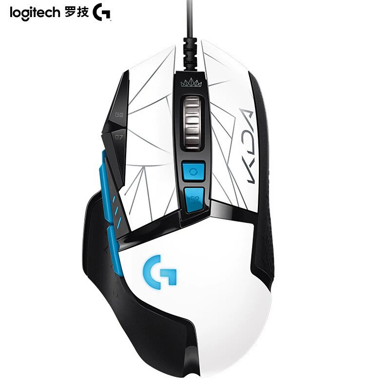 LOGITECH мышь wired G502Hero KDA для игр механическая еда курица геймер