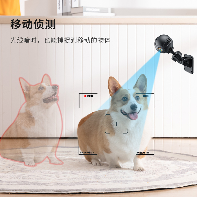 Nueva cámara modelo privada X3 HD wifi cámara remota 1080p visión nocturna cámara de deportes al aire libre redonda