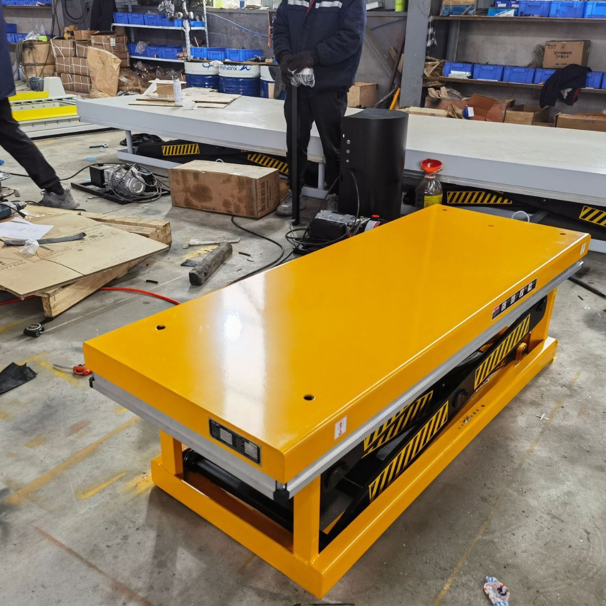 固定剪叉升降机装卸货举升机升降台升降货梯固定电动液压升降平台