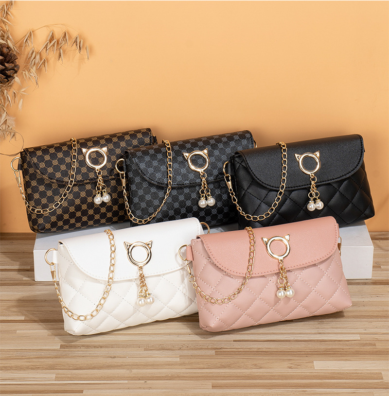 Frau Alle Jahreszeiten Pu-leder Elegant Schultertasche display picture 1