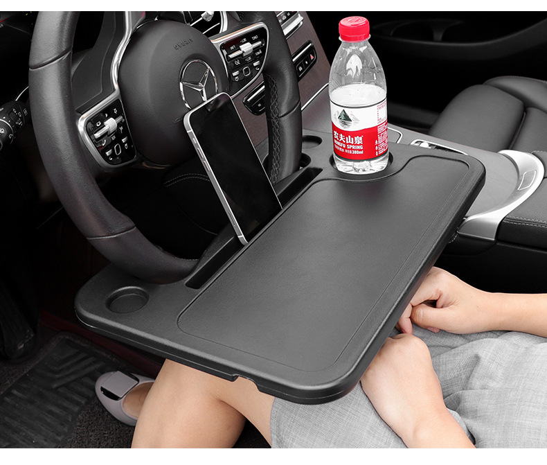 Car steering wheel small table cart dining table multifunctional car office table tablet notebook bracket