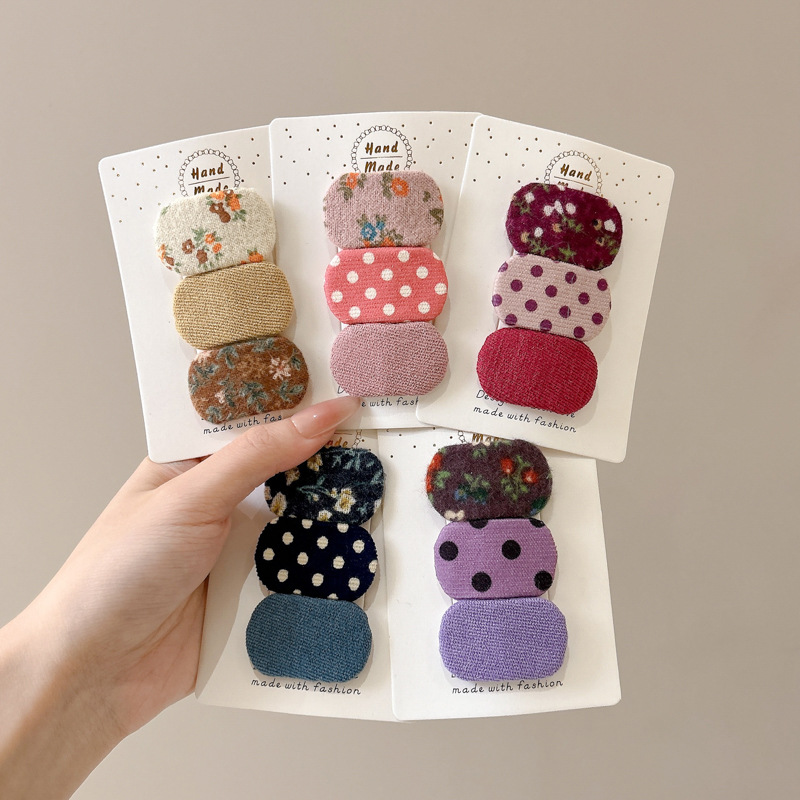 Bebé ultra pequeño clip BB lindos tejido pequeño clip lateral de cabello de niña no daña el cabello de bebés pequeños fijas de cabello adornamiento para el cabello