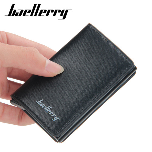 baellerry manufacturer wholesale RFID credit card aluminum card holder men's anti-magnetic multi-card slot card holder business card holder