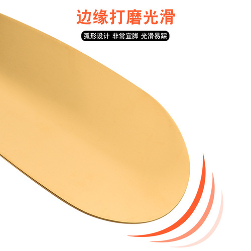 Brushed gold-plated bronze shoe lift for lazy people without bending over, stainless steel metal shoe lifter