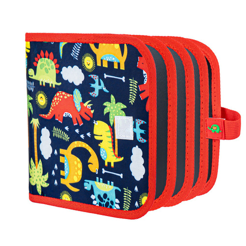 Children's drawing board, portable graffiti drawing book, erasable chalk blackboard, home drawing book, folding baby writing board