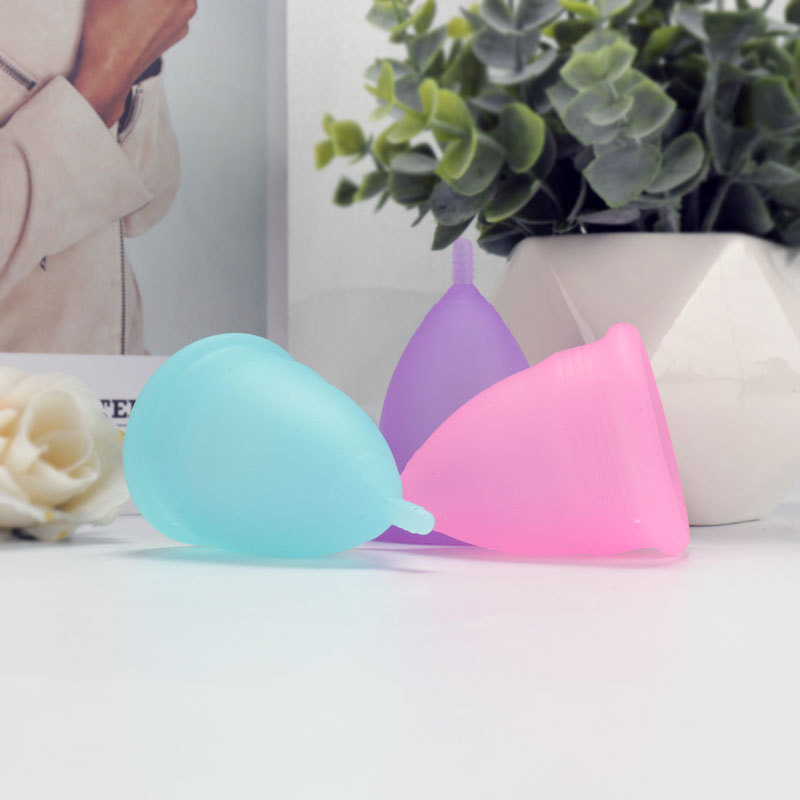 批發月經杯硅膠 可替代衛生巾可游泳可重複使用 防側漏  外貿爆品