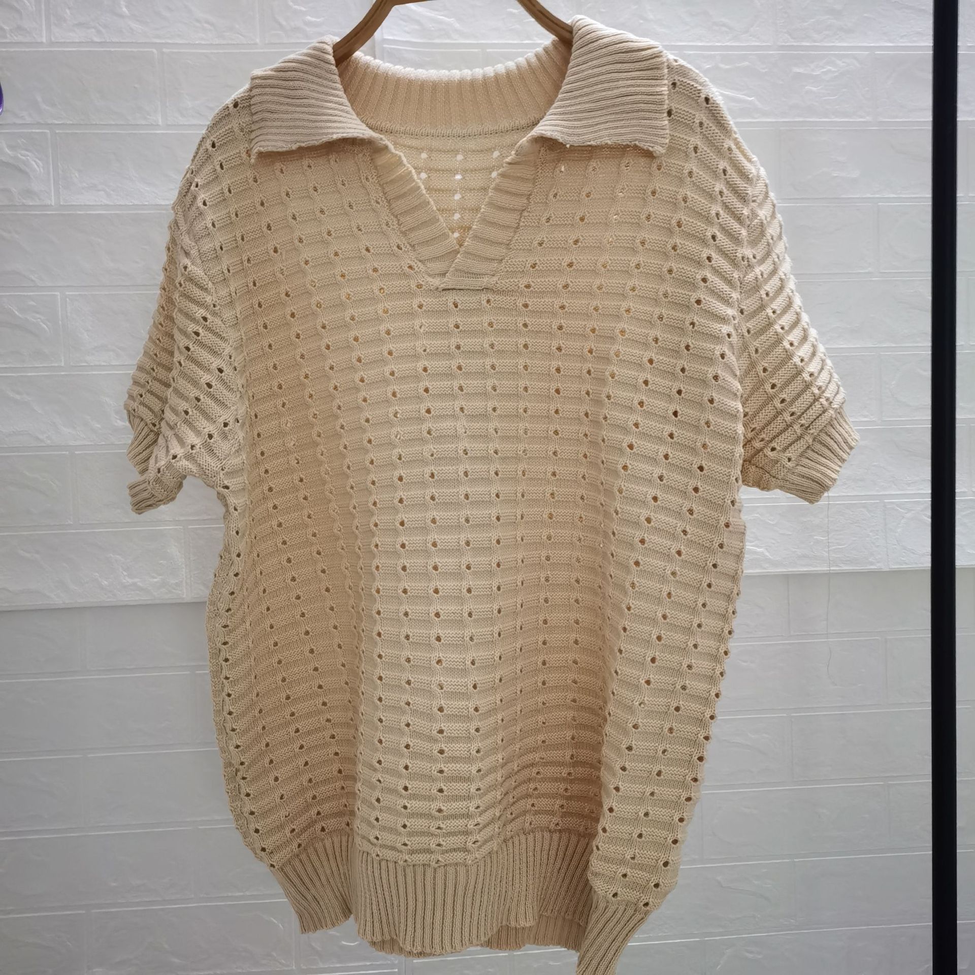 Vacation Style Women's Solid Color Patchwork T-shirt Men's Clothing