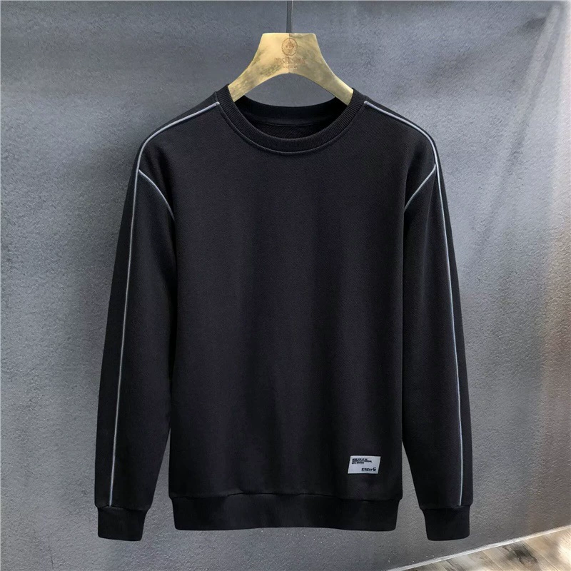 Повседневный круглый воротник свитер мужской модный темперамент