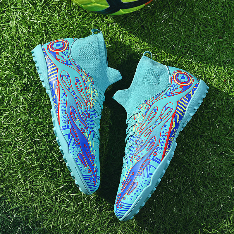 Voetbalschoenen met spikes voor heren en jongeren, grensoverschrijdende trainingsschoenen met lange spikes voor meisjes, groothandel in voetbalschoenen op voorraad_voghion.com