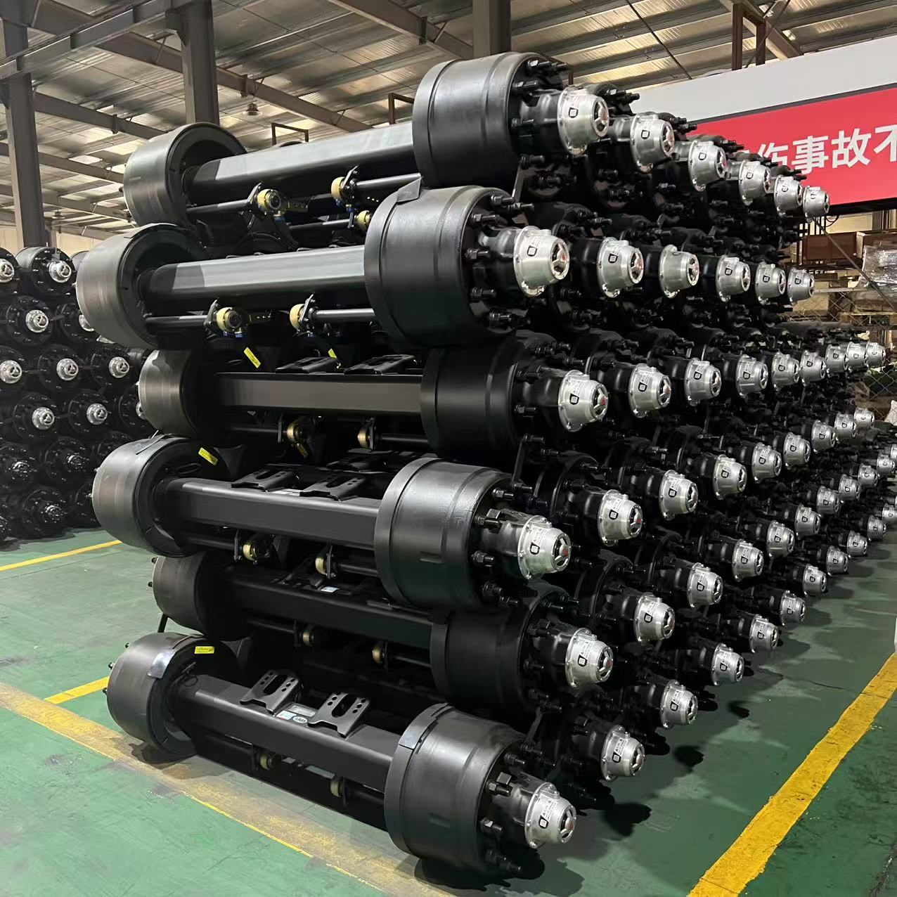 Overseas Supply of 13 Tons and Semi-Trailer Axles, Maintenance-Free Axle for 3 Years, Maintenance-Free Axle Trailer Maintenance-Free Axle