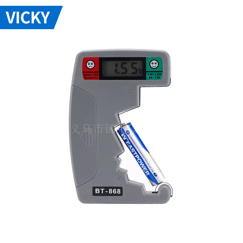 电池测试仪、battery checker 数字式干电池测试仪 BT-168D
