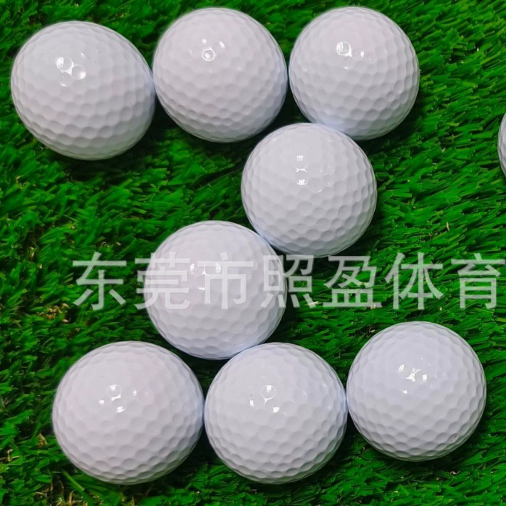 Поставка нового гольф двухслойный практика мяч конец мяч печати логотип
