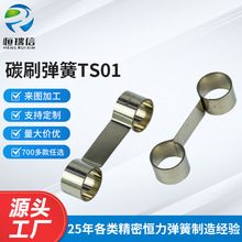 TS1碳刷弹簧恒力弹簧 碳刷刷架压簧 不锈钢弹簧 滑架压簧厂家批发